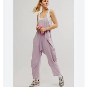 Free People Hot Shot Onesie In Oyster M NWT
